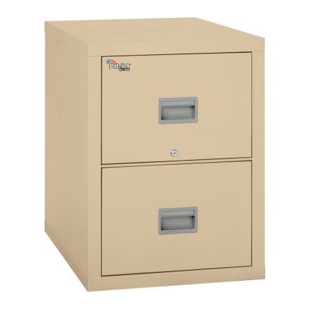 Fire King Fireking Fireproof 2 Drawer Vertical File Cabinet Legal 20-13/16"Wx31-9/16"Dx27-3/4"H Parchment 2P2131-CPA